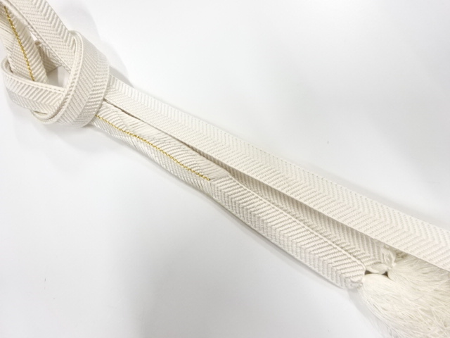 正絹　手組帯締め